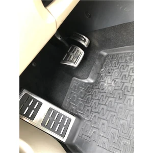 EC Shop Şenyıldız Aksesuar Audi A3 Otomatik Geçmeli Krom Pedal Seti 2013 ve Üstü Uyumludur