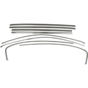 EC Shop Solarex Fiat Egea Sedan 2015 Üzeri Uyumlu Cam Çevre Çıtası 8 Parça P.çelik