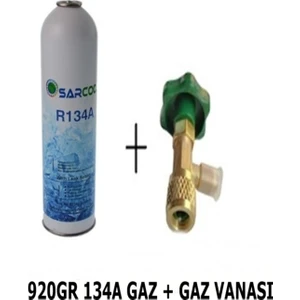 R 134A Araç Klima Gazı (920GR) Soğutucu Gaz Vana