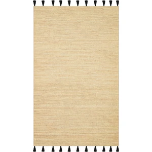 Rugs Modern moroccan 9001 Siyah Püsküllü Bohomian ve Modern Kilim
