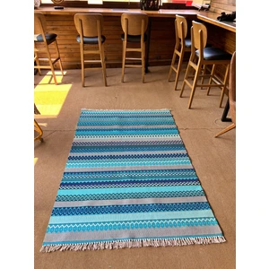 Rugs Modern Cotton 558 Etnik Desenli Dokuma Taban Çok Renkli Kilim