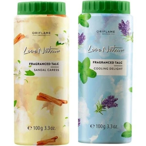Love Nature Vücut Pudrası 2×100 g Kötü Koku Oluşumunu Önleyen Doğal İçerik