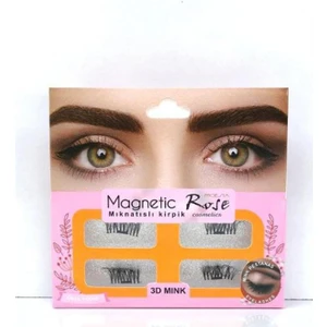 Roesıa Rose Cosmetics Rose Mıknatıslı Manyetik Kirpik 3D