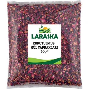 Kuru Gül Yaprakları 50 gr Türkiye Menşeli Doğal Aroma ile Dekoratif Kullanım İçin