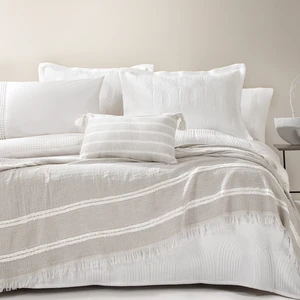 Bedding Nola Çift Kişilik Infinity Çeyiz Seti - Beyaz