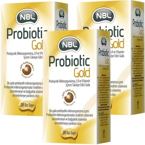 Nbl Probiotic Gold 20 Stick Saşe 3 Adet