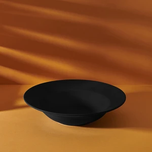 Delta Makarna Tabağı - 26 Cm - Siyah