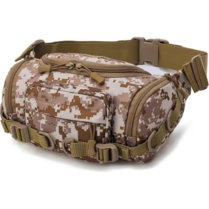 Go Biz Dış Mekan Bel Çantası, Taktik Bel Çantası, Çok Amaçlı Tek Omuzlu Crossbody Çanta, Spor Bisiklet Bel Çantası-Erkek (Yurt Dışından)