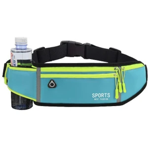 Go Biz Spor Bel Çantası, Erkek Koşu Cep Telefonu Bel Çantası, Çok Fonksiyonlu Görünmez Ultra Ince Kemer Su Geçirmez Spor Çantası (Yurt Dışından)