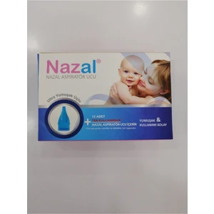 Burun Aspiratör 12'li Yedek Uç (Otri Bebe Uyumlu) Nzlbayu