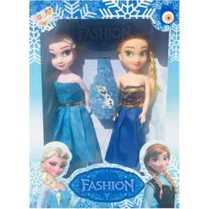 Atlas Oyuncak 2 Li Fashion Elsa ve Anna Bebek