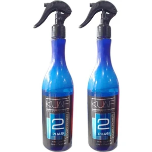Conditioner Çift Fazlı Fön Suyu 400 Ml. 2'li-Keratin ve Pro Vitamin B5-Mavi