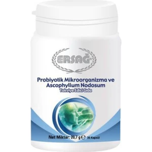 Probiyotik Mikroorganizma ve Ascophyllum Nodosuml Takviye Edici Gıda 30 Kapsül