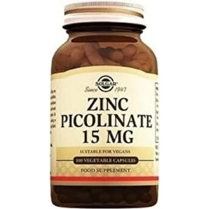 Zinc Picolinate 15 Mg 100 Kapsül Mineral