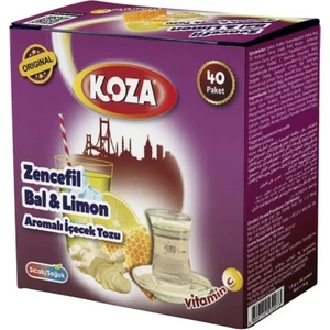 Zencefil Bal & Limon Aromalı Içecek Tozu 40 Paket