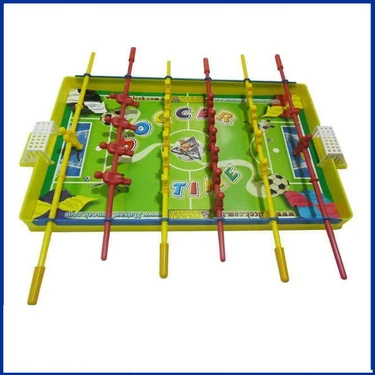 Mini Renkli Masabaşı Langırt Futbol Oyun