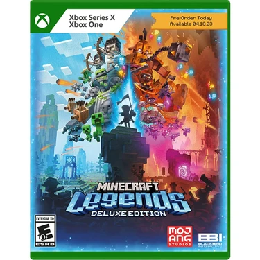 Xbox Game Studios Minecraft Legends Deluxe Edition - Xbox One ve Xbox Series X/s için Çoklu Oyun