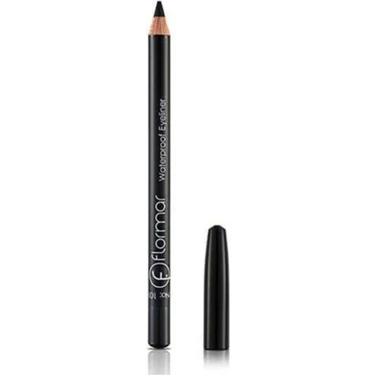 Flormar Siyah Waterproof Eyeliner 101 Black Ice