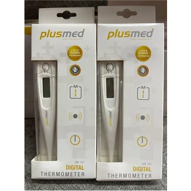 PLUSMED  Dijital Koltuk Altı Derece Ateş Ölçer Pm