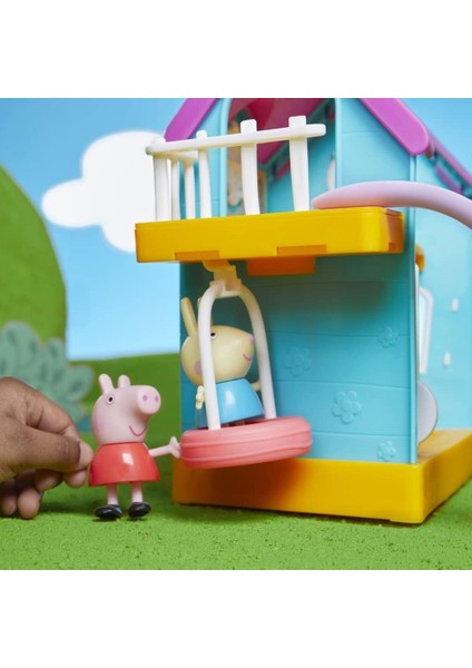 Peppa Pig Dev Kulüp Evi Oyun Seti F3556