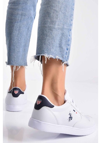 Air Force Beyaz Sneaker Kadın Günlük Spor Ayakkabı USP0020-1BEYAZ indirimleri