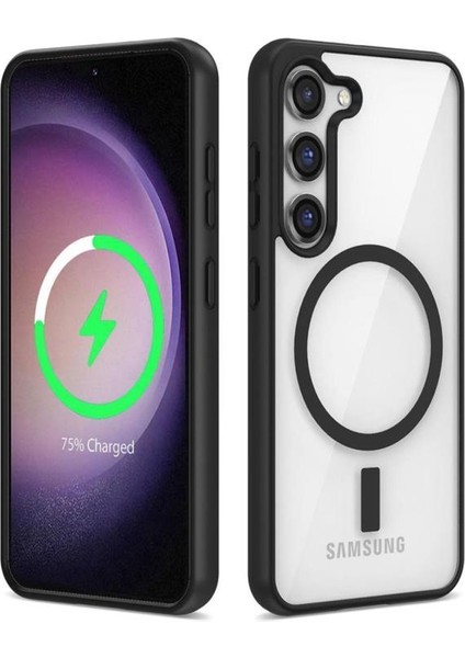 Galaxy S23 Plus Kılıf Magsafe Wireless Şarj Özellikli Silikon Ege Kapak