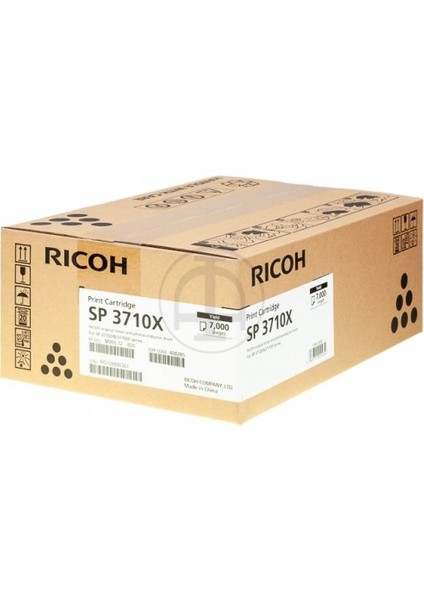 Toner Kartuşu Siyah (408285, SP3710X)