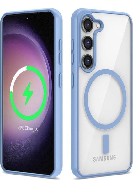 Galaxy S23 Plus Kılıf Magsafe Wireless Şarj Özellikli Silikon Ege Kapak