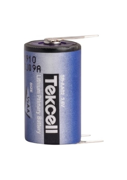 3.6V SB-AA02 - 1/2AA Size Li-Socı2 3 Pinli Lithium Pil