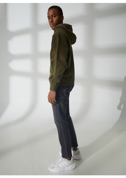 Kapüşon Yaka Yeşil Erkek M652900022890P Sweatshirts Relaxed fiyatları