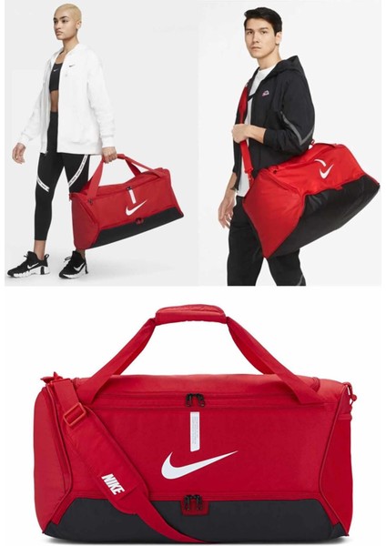 Spor Çantası B7 (M) 60 LT 64(U)x30(G)x31(Y) Unisex Spor ve Seyehat Çantası NK8090RS-KIRMIZI