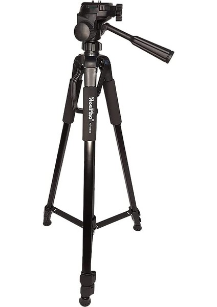 Neepho Tripod Bluetooth Kumandalı Aliminyum Gövdeli Profesyonel Telefon Tutucu Çantalı 170 cm Kamera Standı 3 Ayak