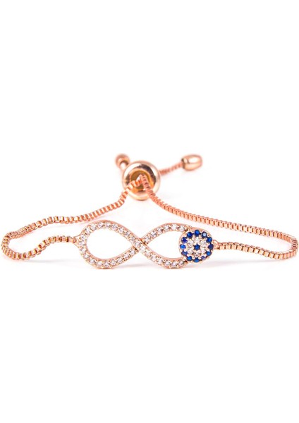 Zirkon Kaplama Bileklik Taşlı