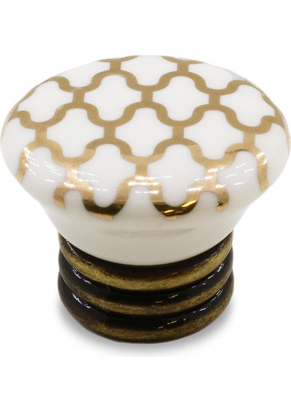 Porselen Düğme Mobilya Çekmece Dolap Kapak Kulpu Kulbu Beyaz Antik Sarı fiyatları