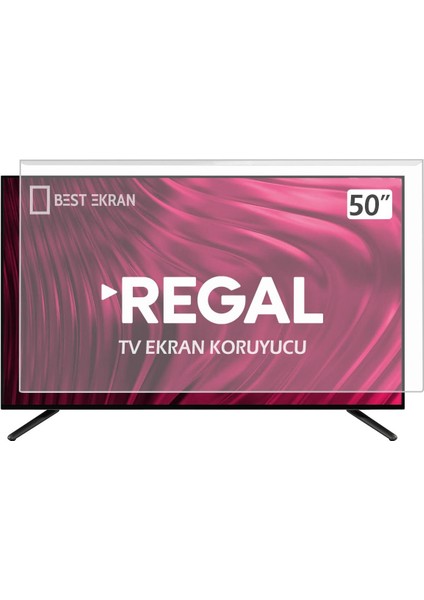 Regal 50R858UR Tv Ekran Koruyucu - Regal 50" Inç 126 Ekran Koruyucu