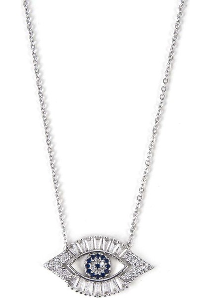 Zirkon Kaplama Göz Kolye