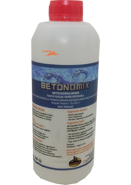 Havuz Kaçak Koruyucu Izolasyon Malzemesi Sızdırmaz Su Geçirmez 1kg