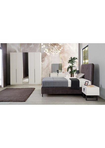 Lavinya Bazalı Yatak Odası - 5 Kapılı