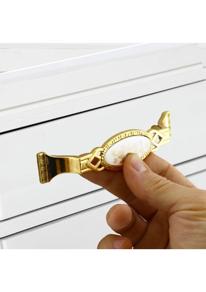 Mobilya Mutfak Dolabı Çekmece Dolap Kapak Kulpu Kulbu Altın 96 mm Metal Kulp fiyatları