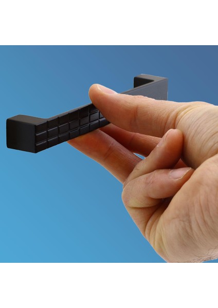 Mobilya Mutfak Dolabı Çekmece Dolap Kapak Kulpu Kulbu Siyah 128 mm Metal Kulp fırsatları