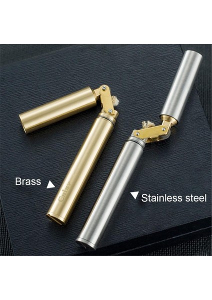 Ultra Ince Benzinli Silindir Çakmak Gümüş fiyatları