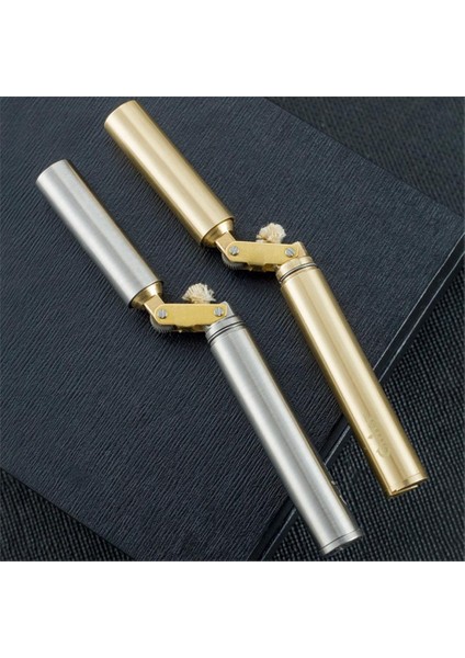 Ultra Ince Benzinli Silindir Çakmak Gümüş indirimleri