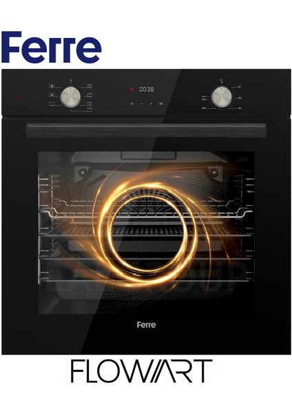 Flowart Serisi Siyah Set (CS205 + QMS63CS +D077 )