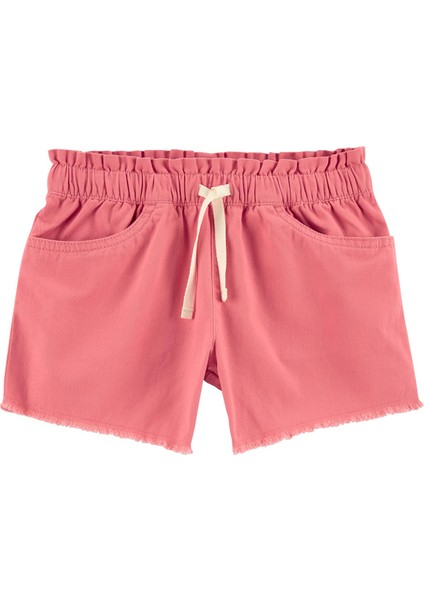 Kız Çocuk Şort Pembe