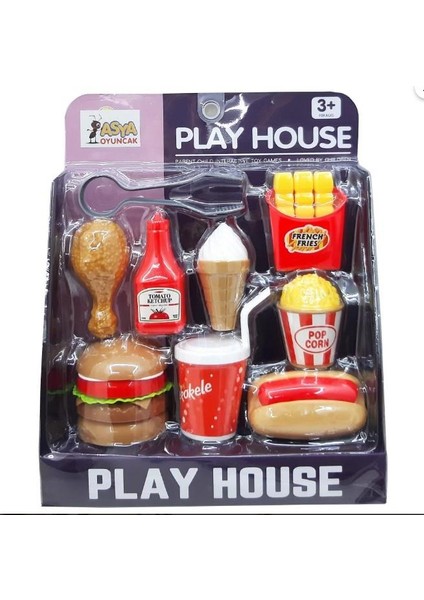 Play House Hamburger Seti