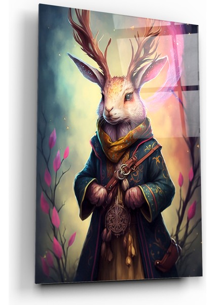 Jackalope Dekoratif Cam Tablo fiyatları