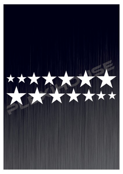 Traktör Yıldız Seti ,erkunt,tümosan,,hattat,case Kabin Sticker