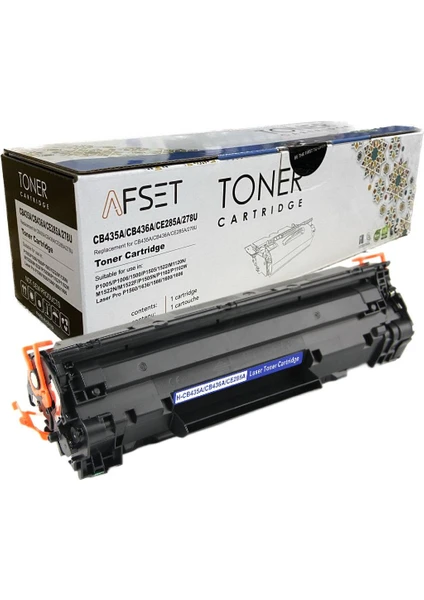 Hp P1102 CE285A 85A P1505  P1120 /M1212 Siyah Muadil Toner