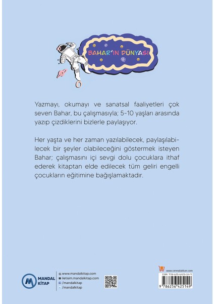 Bahar'ın Dünyası Bahar Ceylan 9786256425149