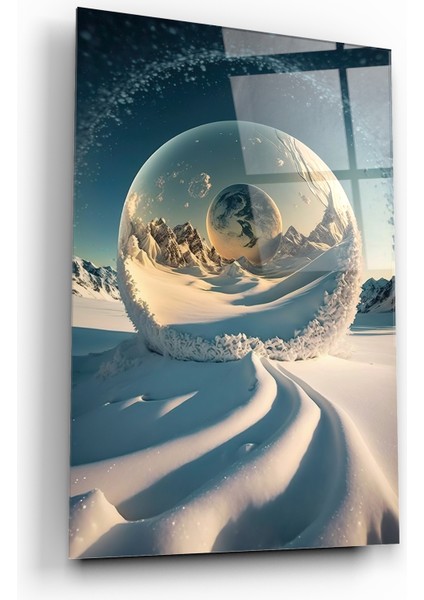 Kar Küresi Cam Tablo fiyatları